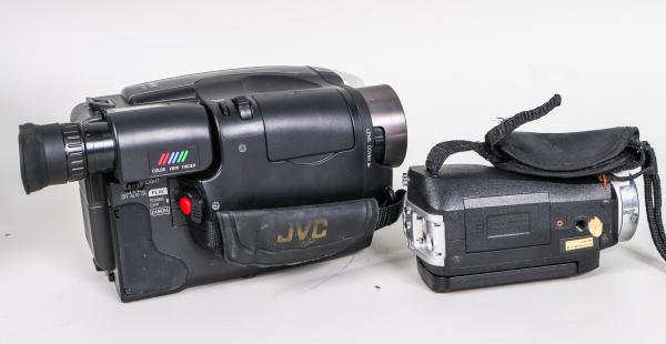 Filmadora Antiga JVC Compact VHS Anos 90 - Raridade Colecionador