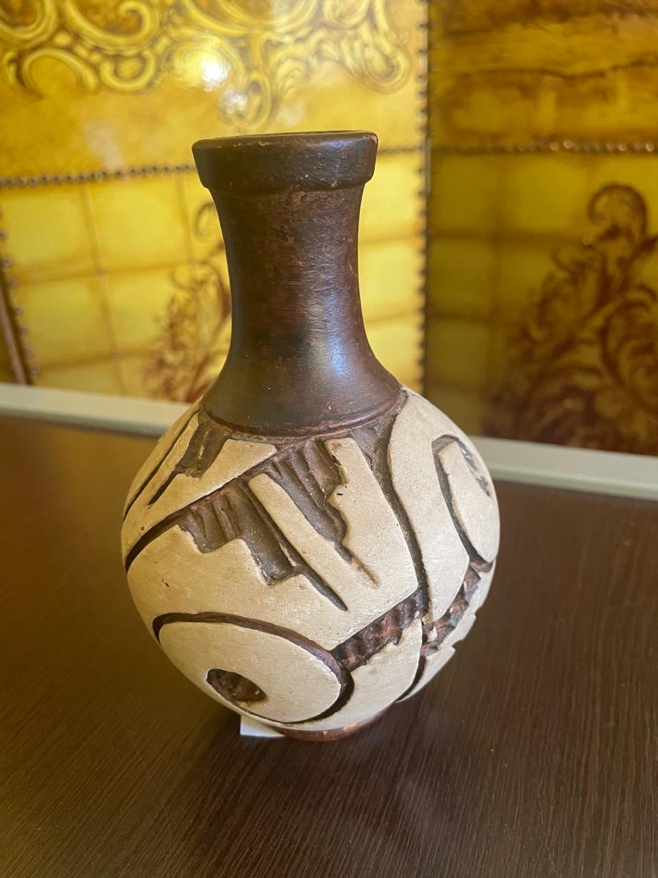 Vaso de cerâmica mexicano