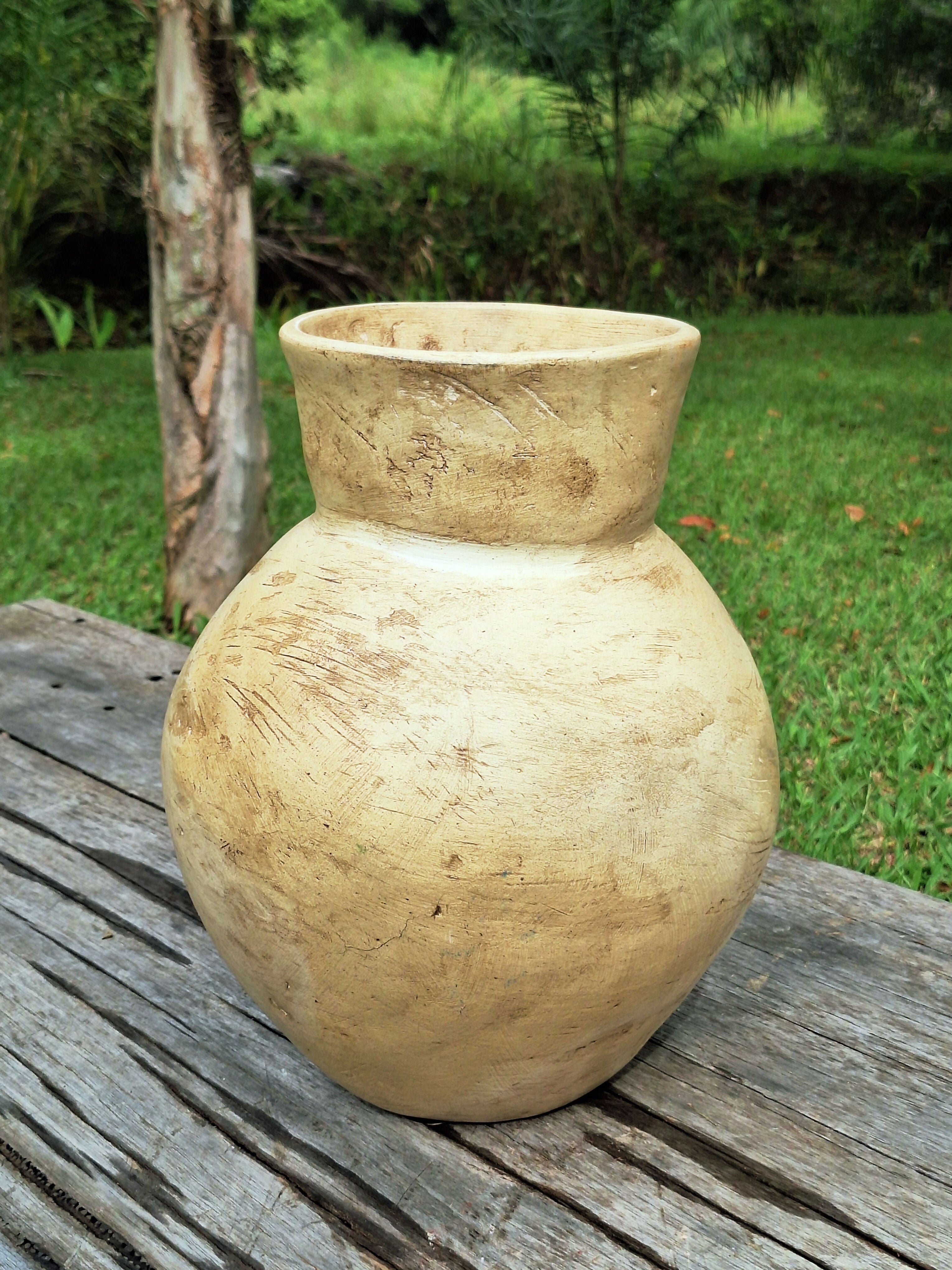 Vasos de Barro Tons Terrosos Tam XG (Valor Unitário)