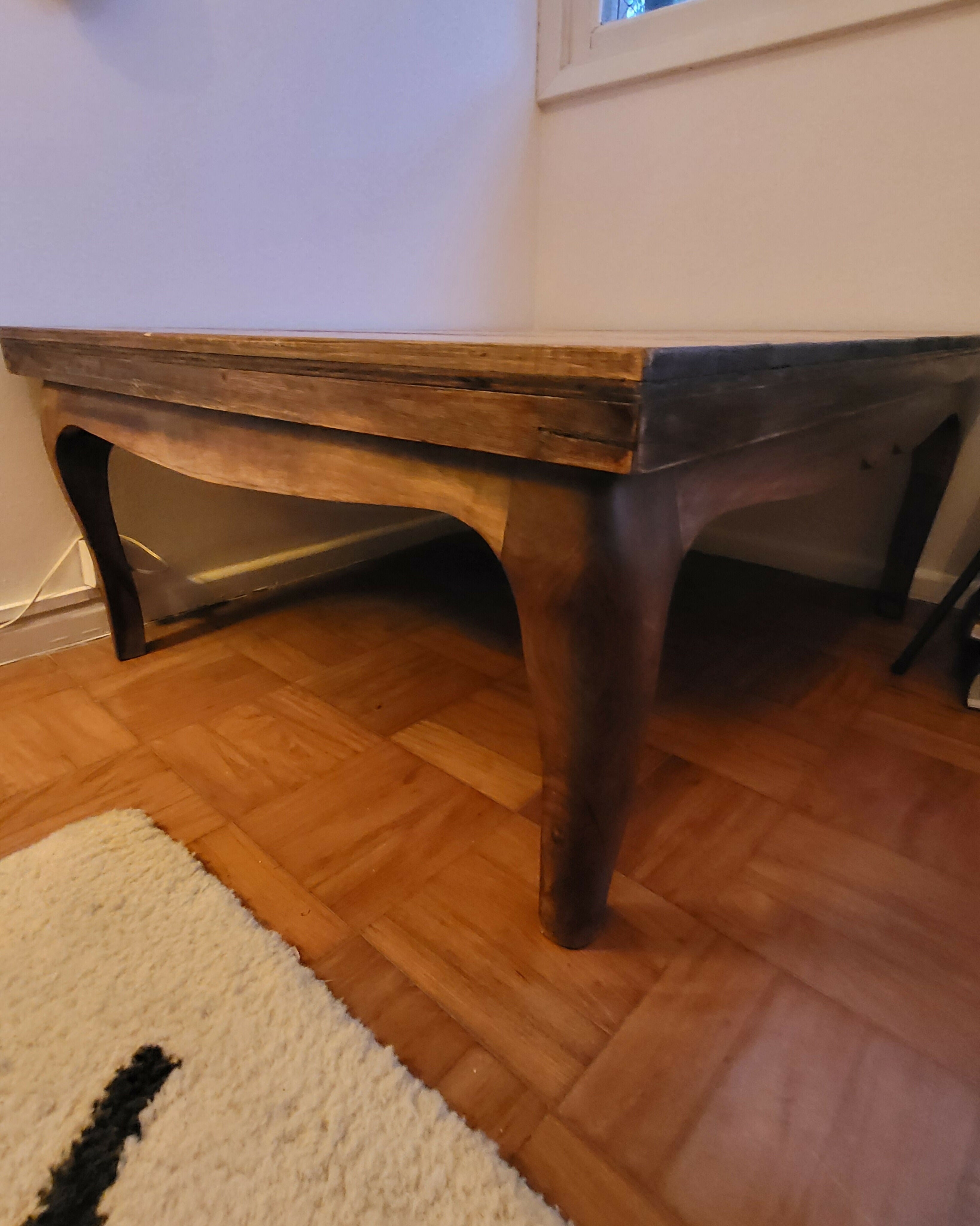 Mesa de centro meio anos 1960, meio anos 2020 (assinada!)