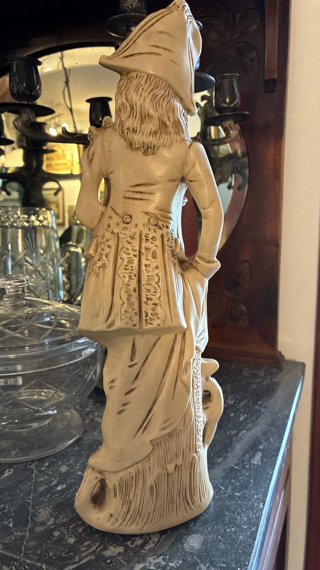 Estatueta de Cavaleiro em Resina