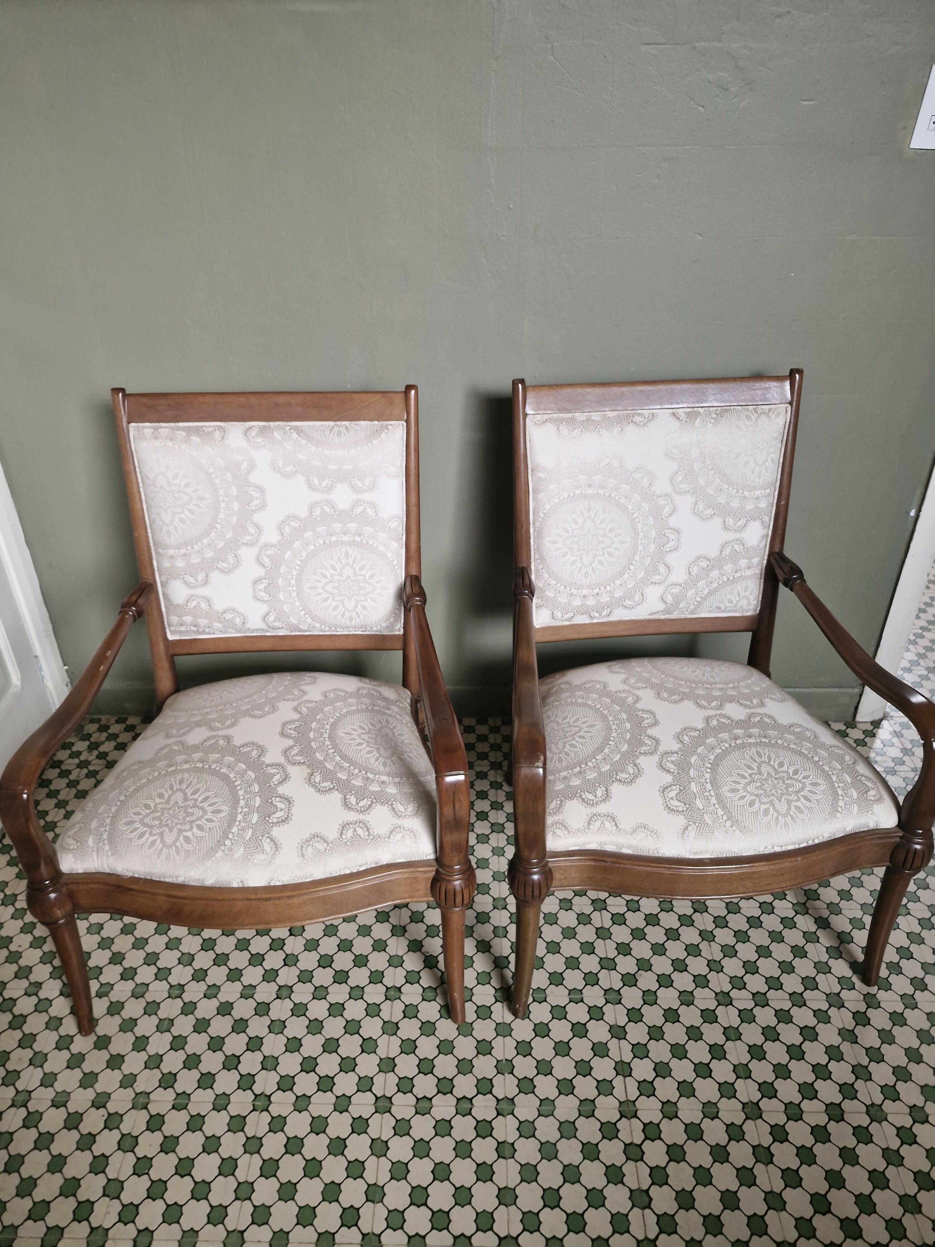 Par de Cadeiras Império