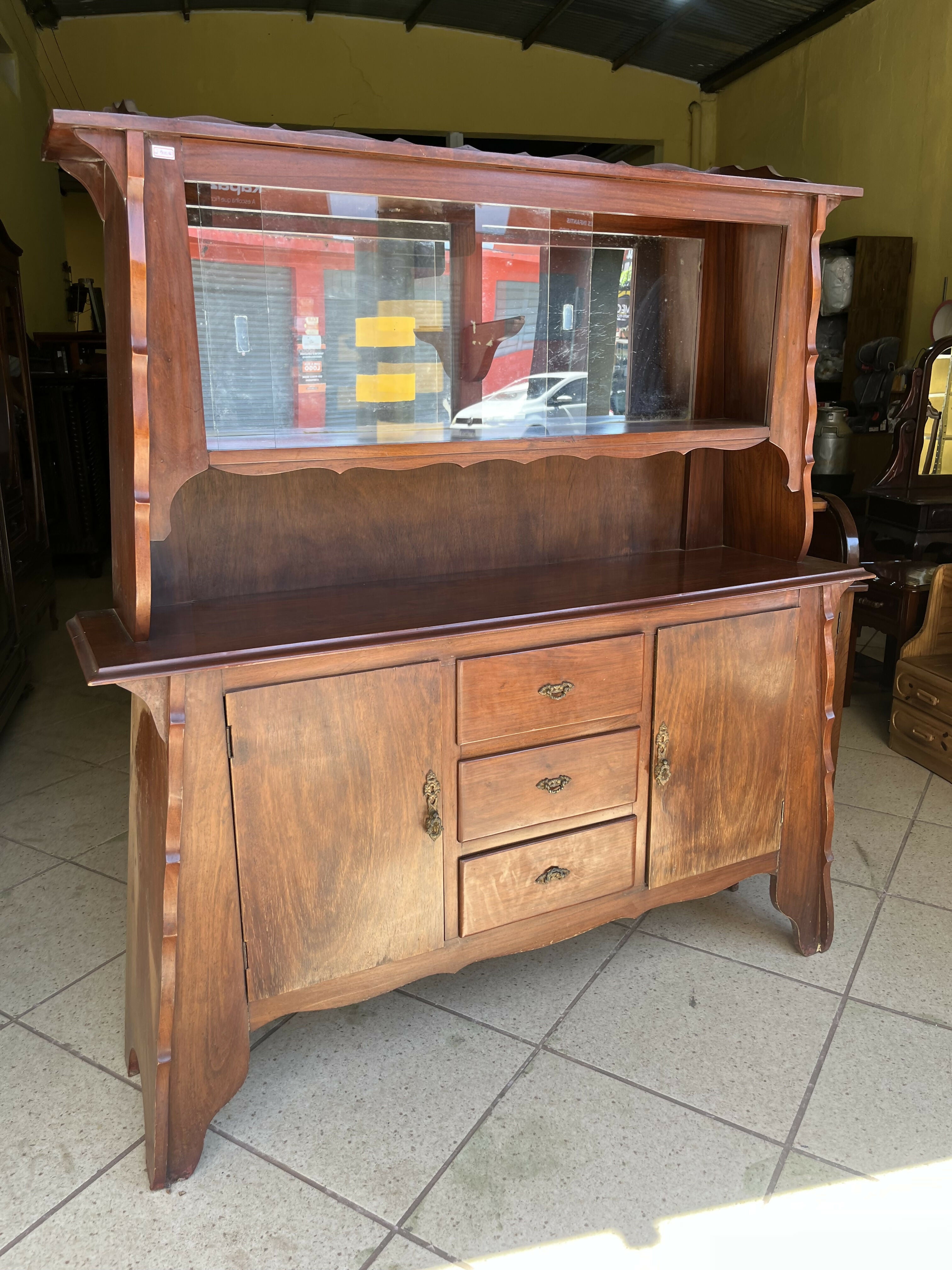 GUARDA LOUÇAS ANTIGO EM MADEIRA