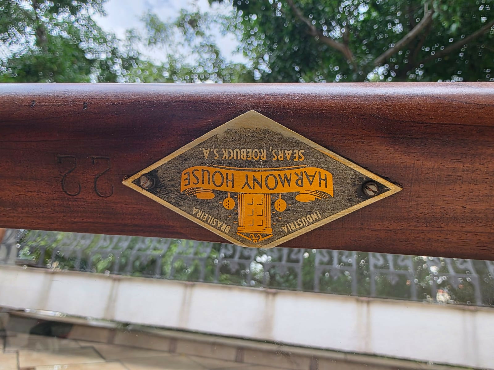 Mesa de centro Scapinelli em caviúna, década de 50/60.