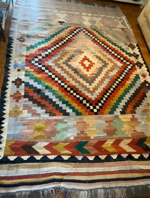 Lindo tapete Killin Turco década 70, em perfeito estado conservação