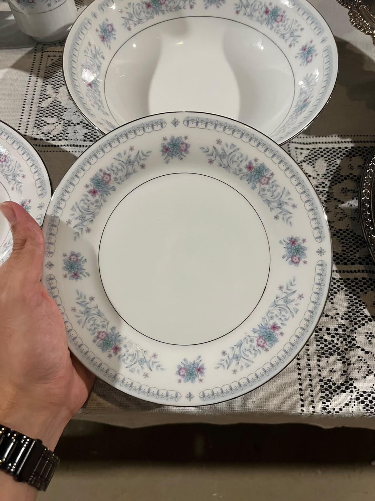 Aparelho de Jantar Crown Ming – Fine China | 44 peças