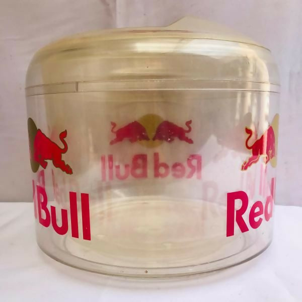 Balde de gelo red bull promocional original vintage