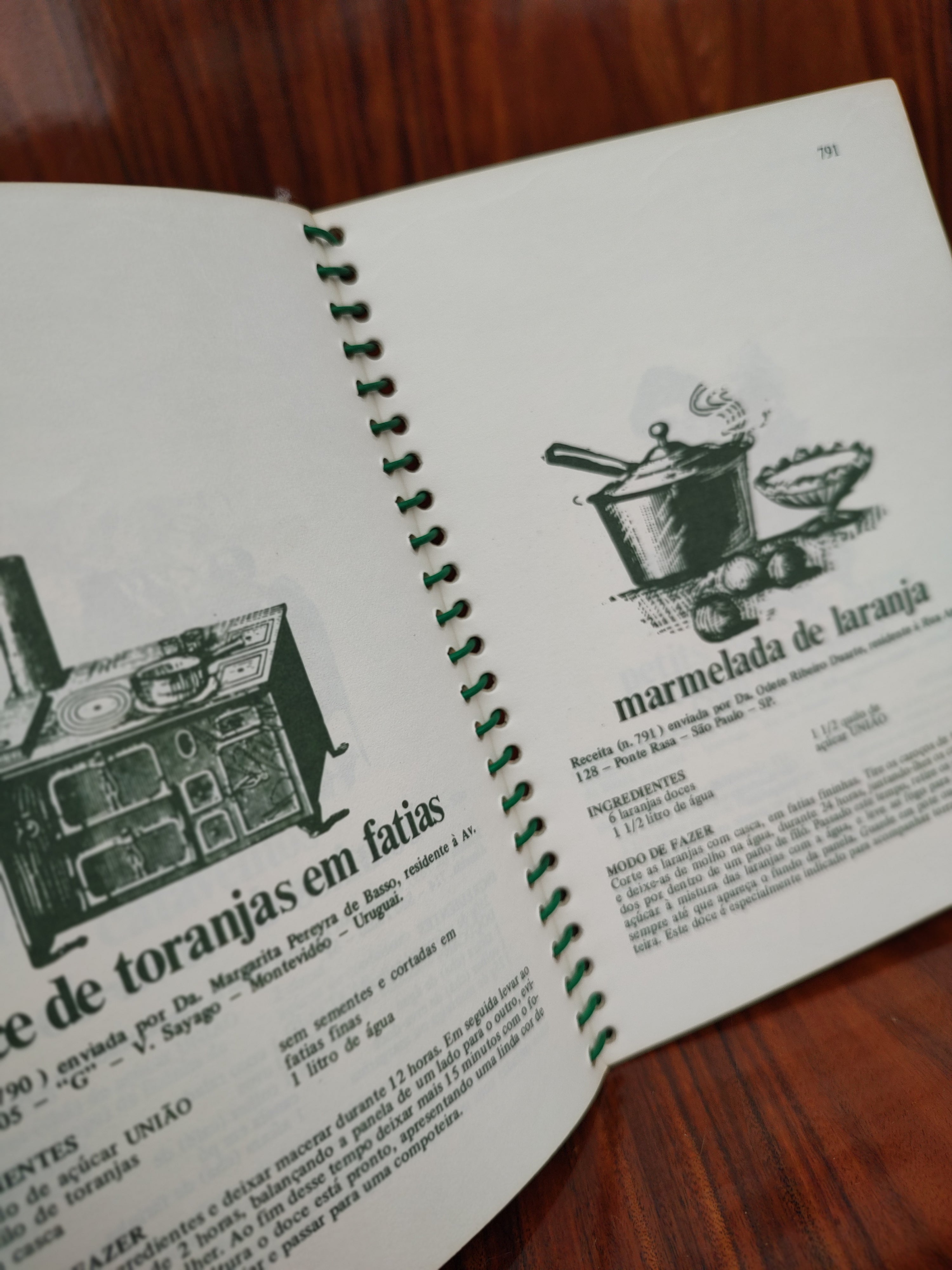 Livro "200 Novas Receitas do Açúcar União" anos 80