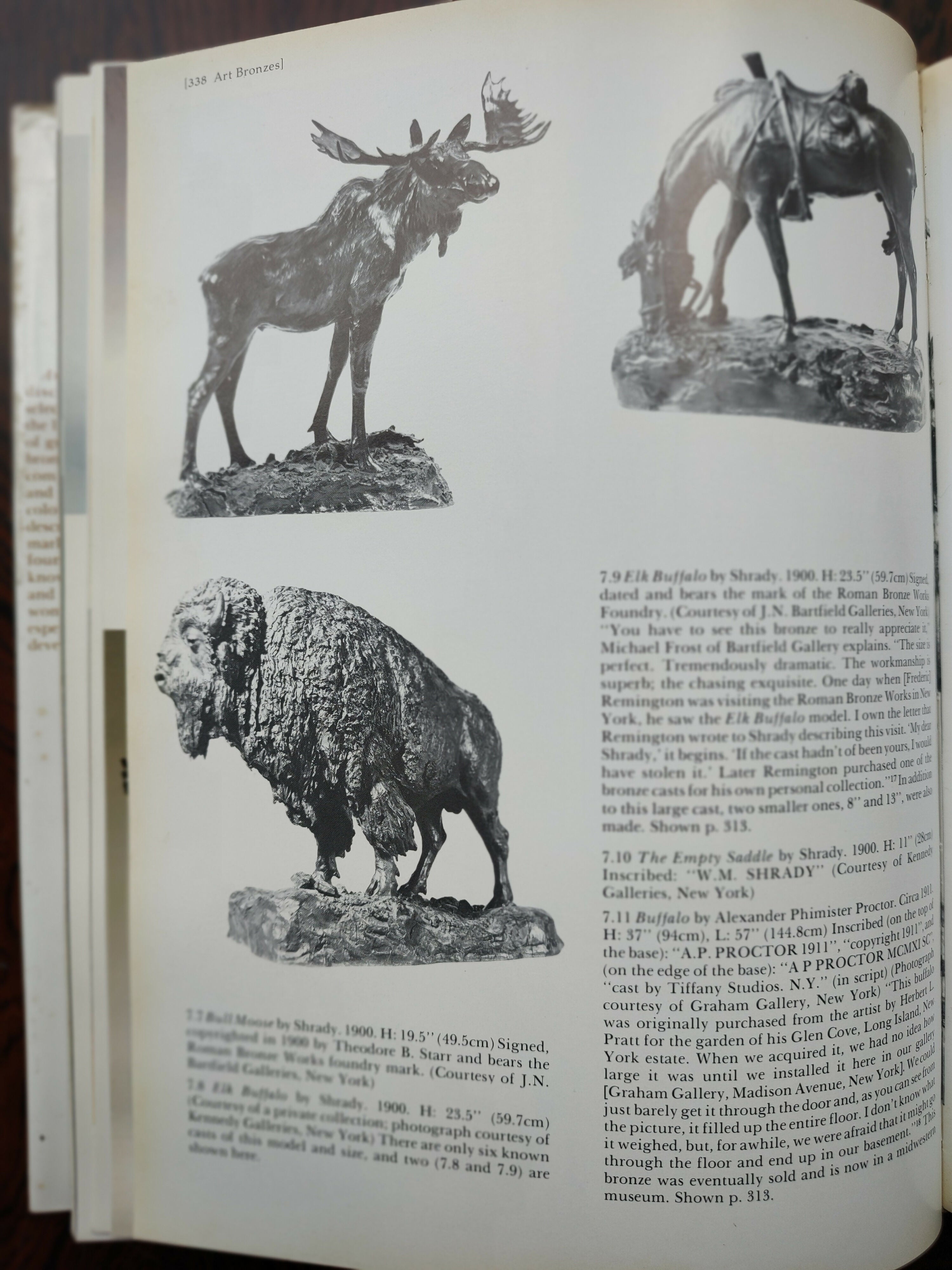 Raríssimo Livro &quot;Art Bronzes&quot; de Michael Forrest - edição em Inglês de 1988