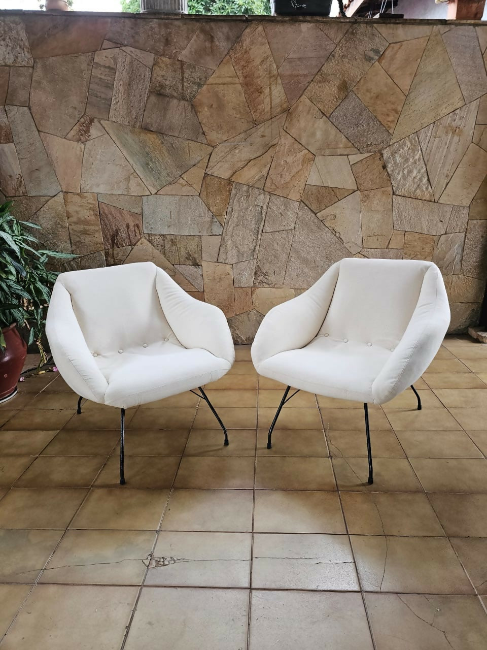 Par de poltronas "Concha" - Martin Eisler & Carlo hauner ( Forma S.A)- 1954