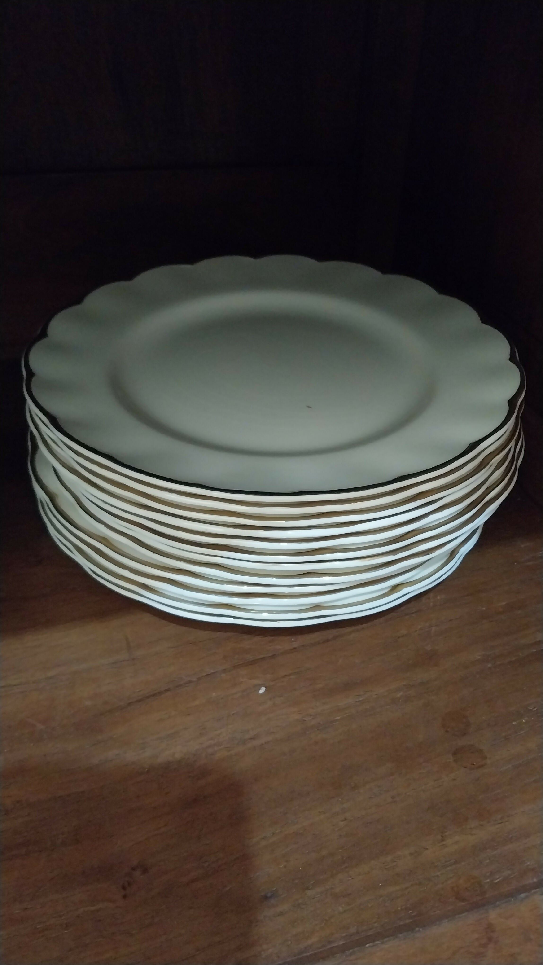 APARELHO DE JANTAR em porcelana - década de 50