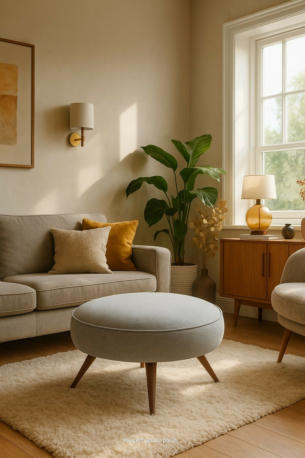 Pufe/ banqueta original anos 60