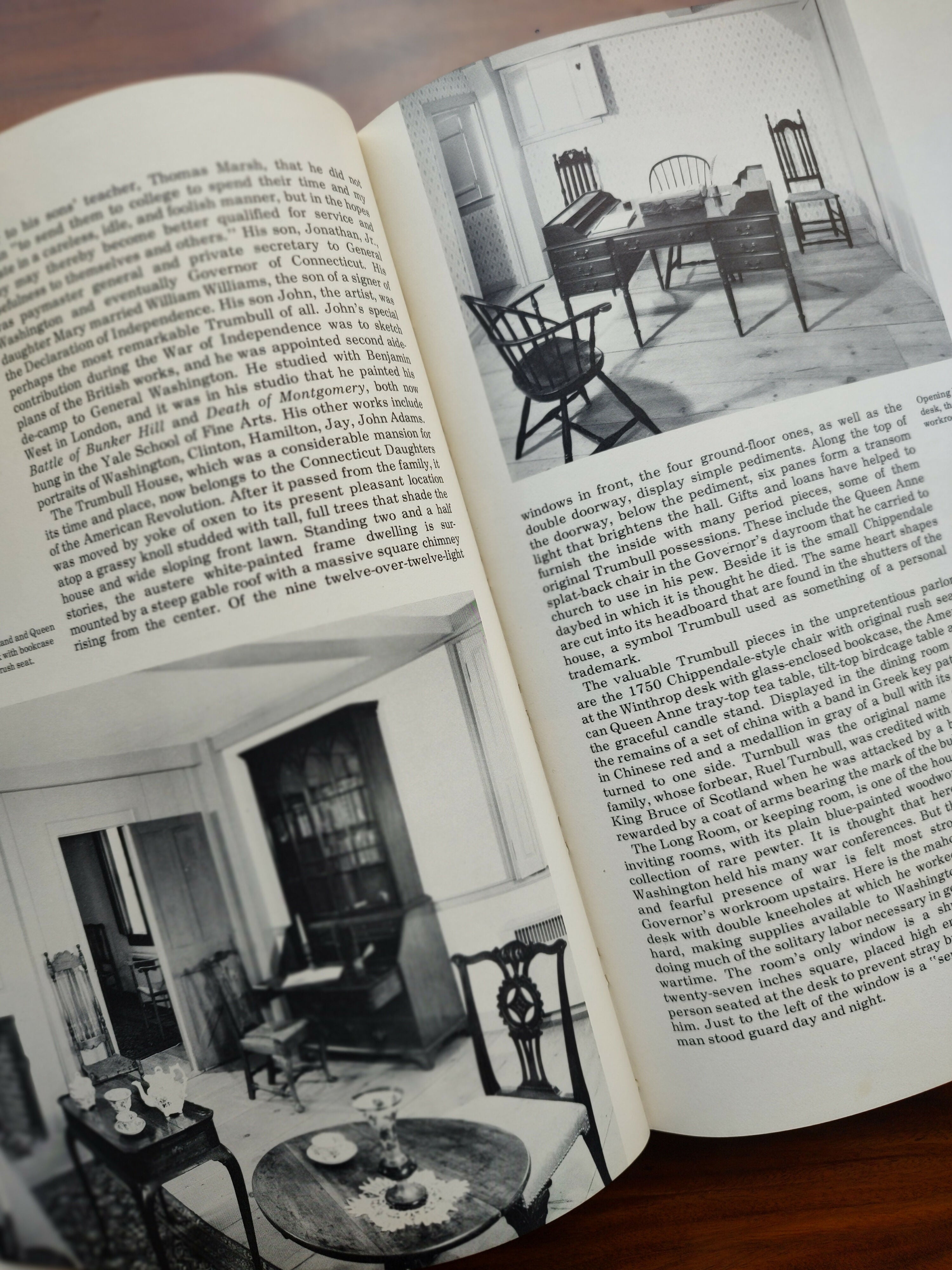 Livro Importado de Decoração &quot;Great Historic Houses of America&quot; de 1970
