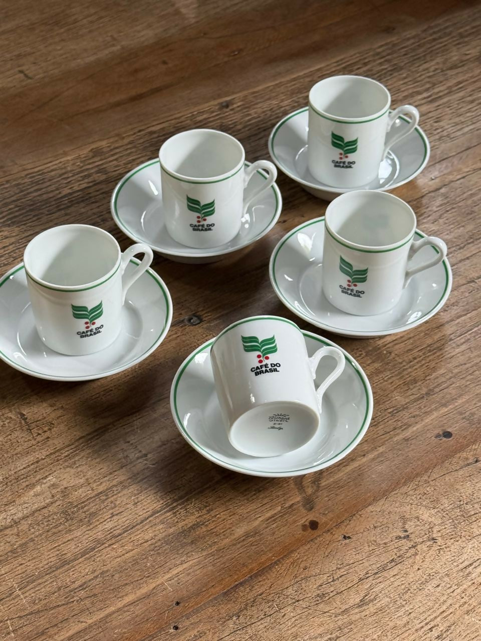 Conjunto de xícaras CAFÉ DO BRASIL