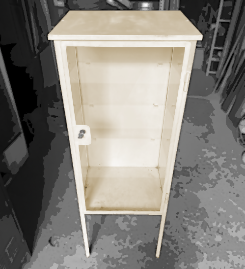Cristaleira / Vitrine / Armário antigo de farmácia customizado