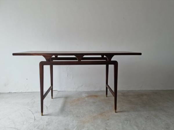 mesa de apoio / aparador scapinelli anos 60 jacarandá