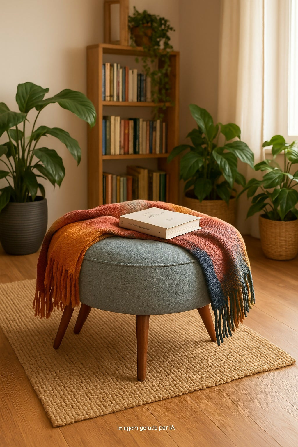 Pufe/ banqueta original anos 60