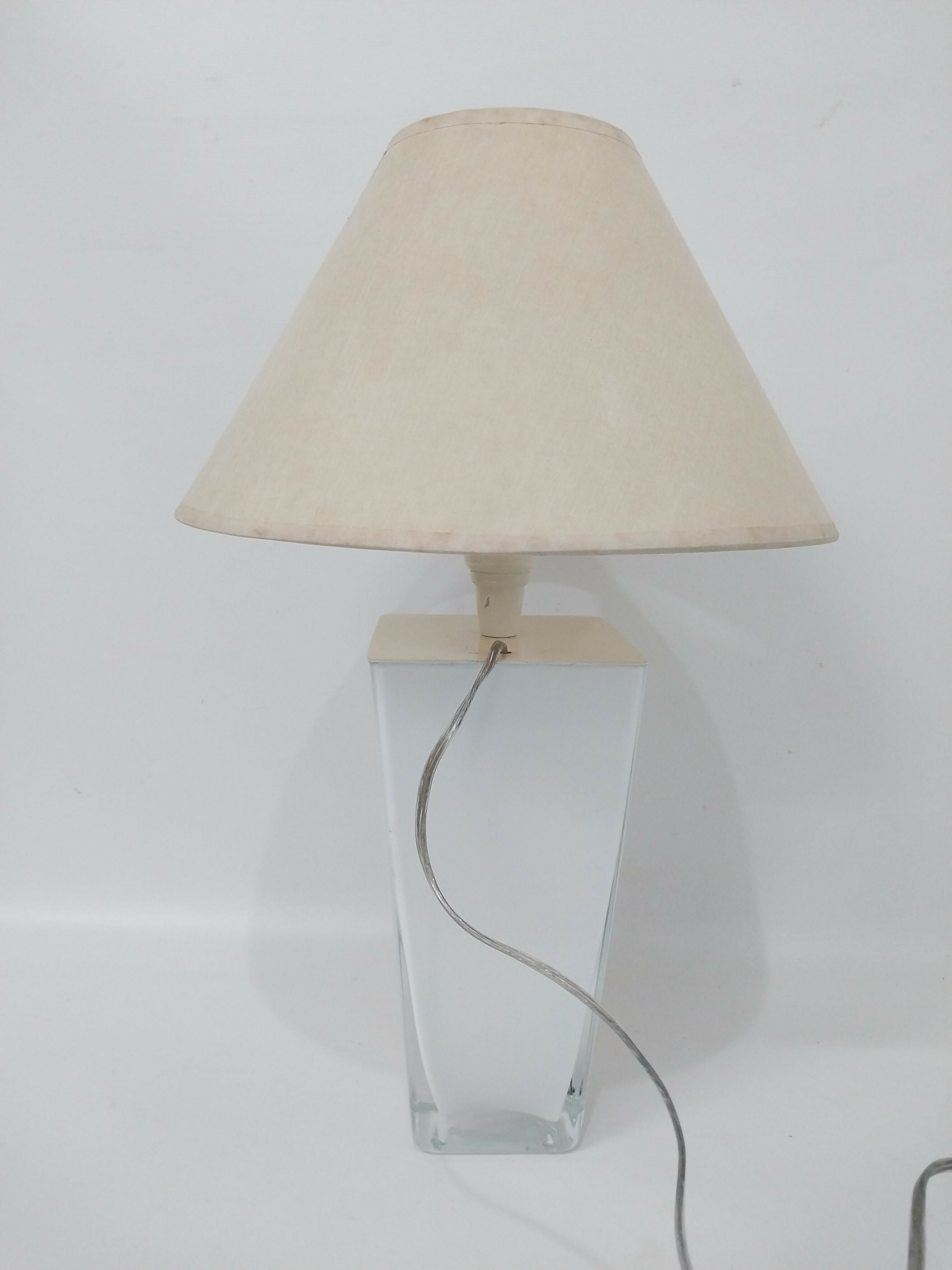 Abajur Design em Vidro