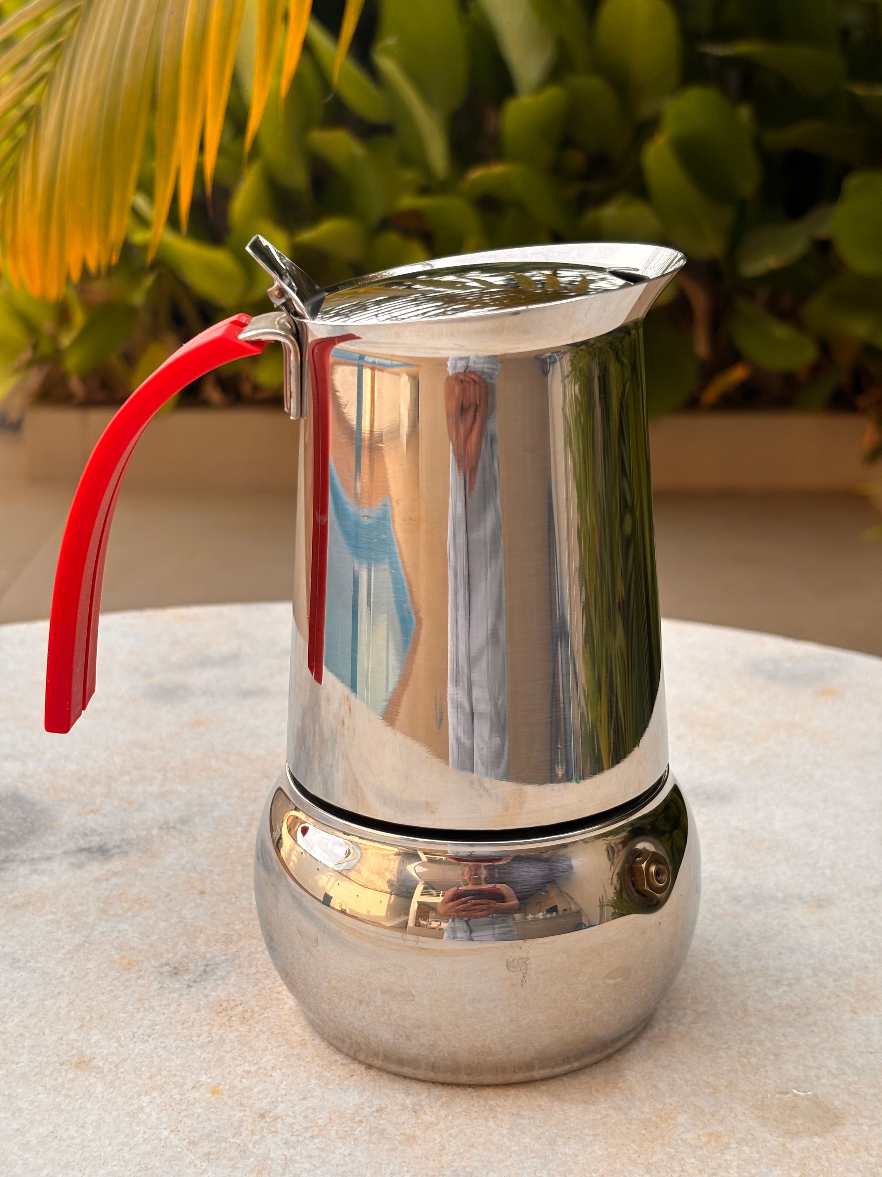 Cafeteira Italiana Vintage Guido Bergna (GB) Kitty Express - Inox 18/10 Rara