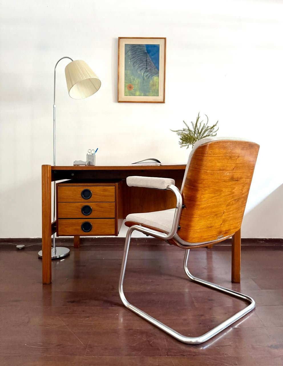 Mesa de escritório / escrivaninha Jorge Zalszupin para L`Atelier