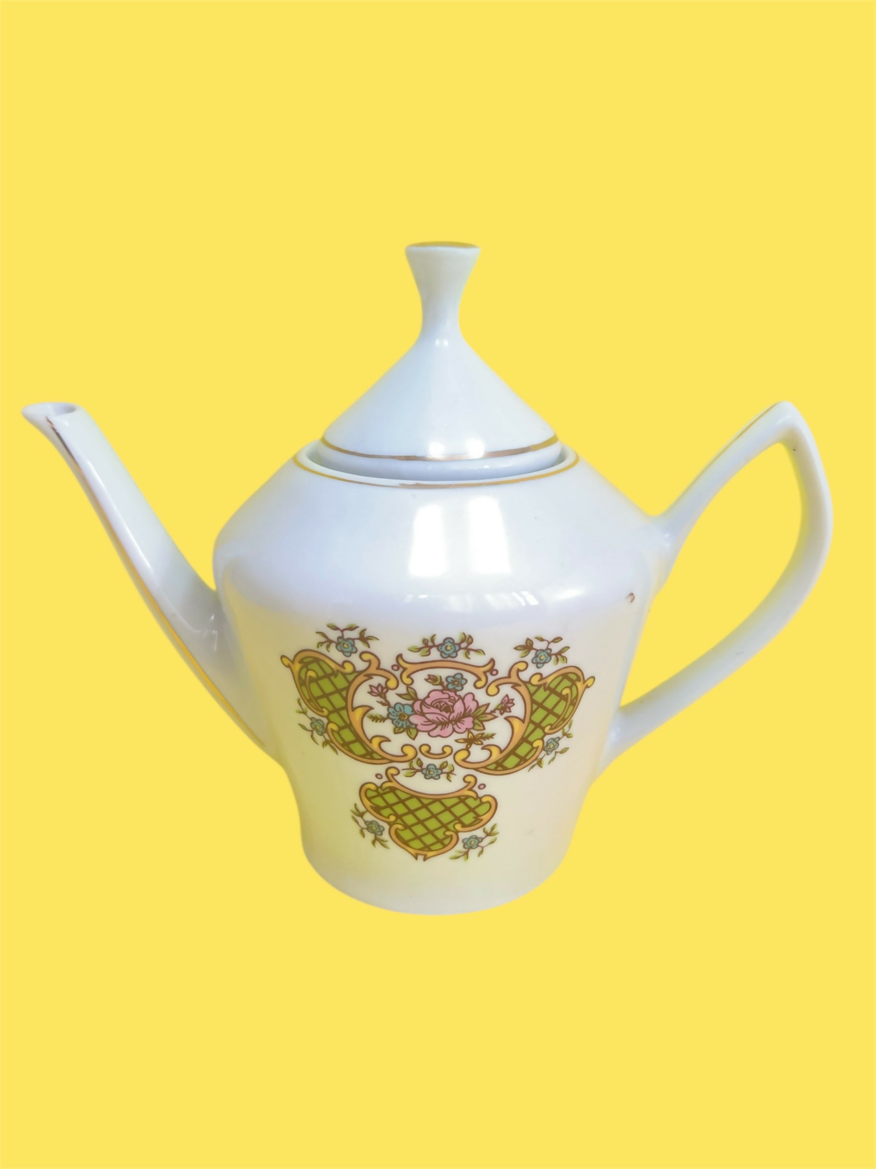 Jogo chá e café Porcelana Pozzani