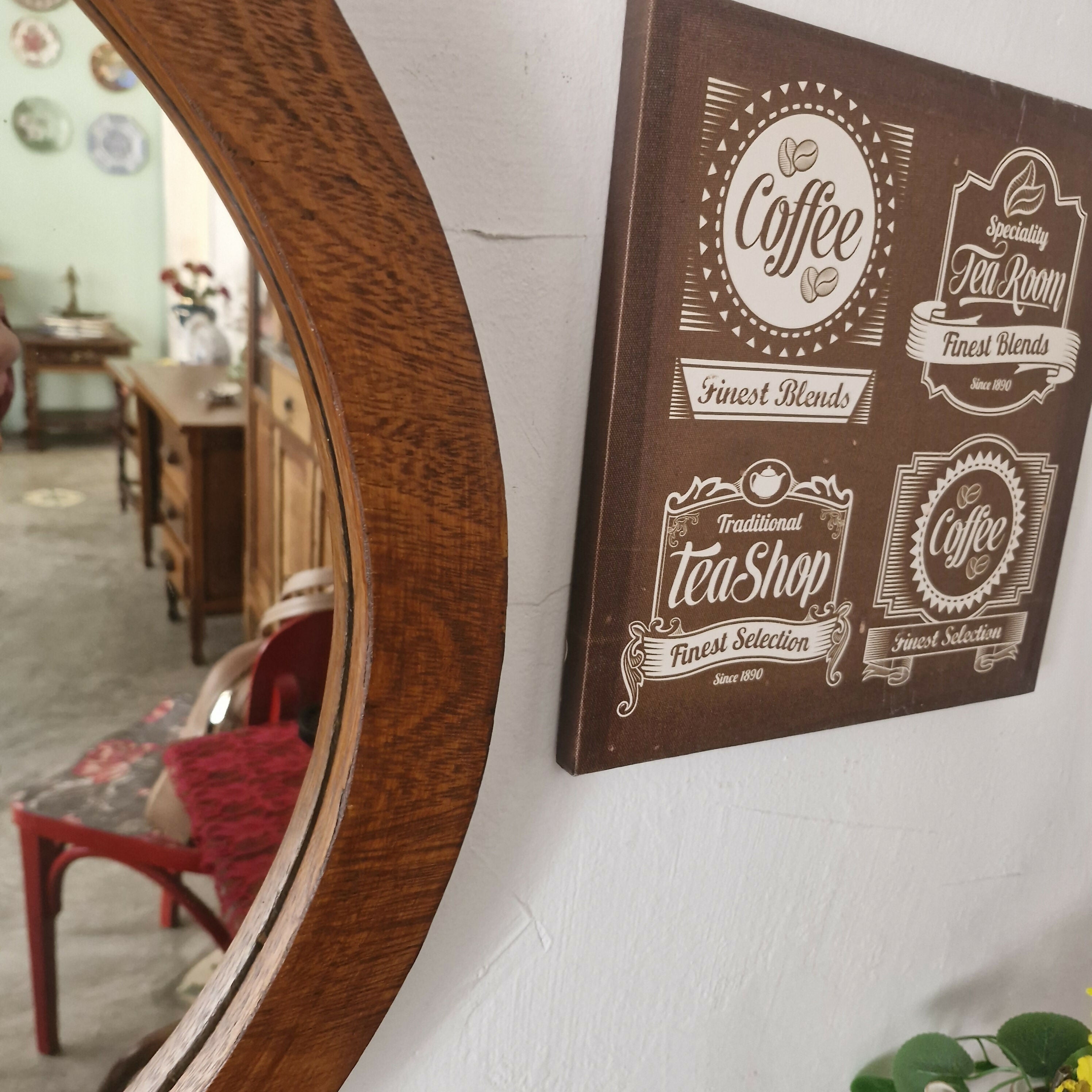 Espelho Moldura Redonda