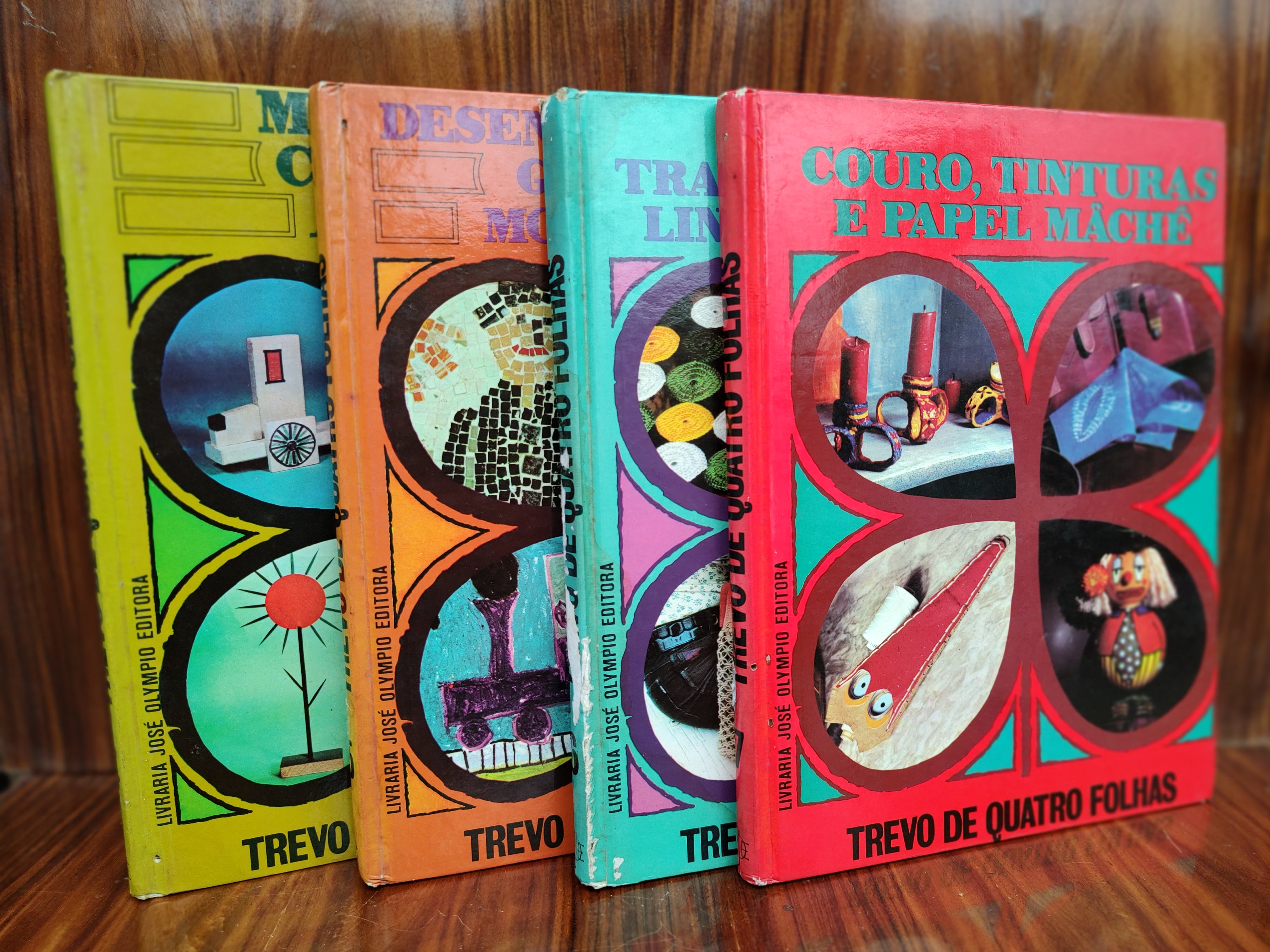 Coleção completa Trevo de Quatro Folhas (10 livros) anos 80