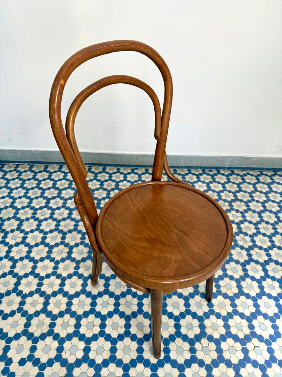 Set cadeiras "Charlie Chaplin " da Thonet - Made in Romania