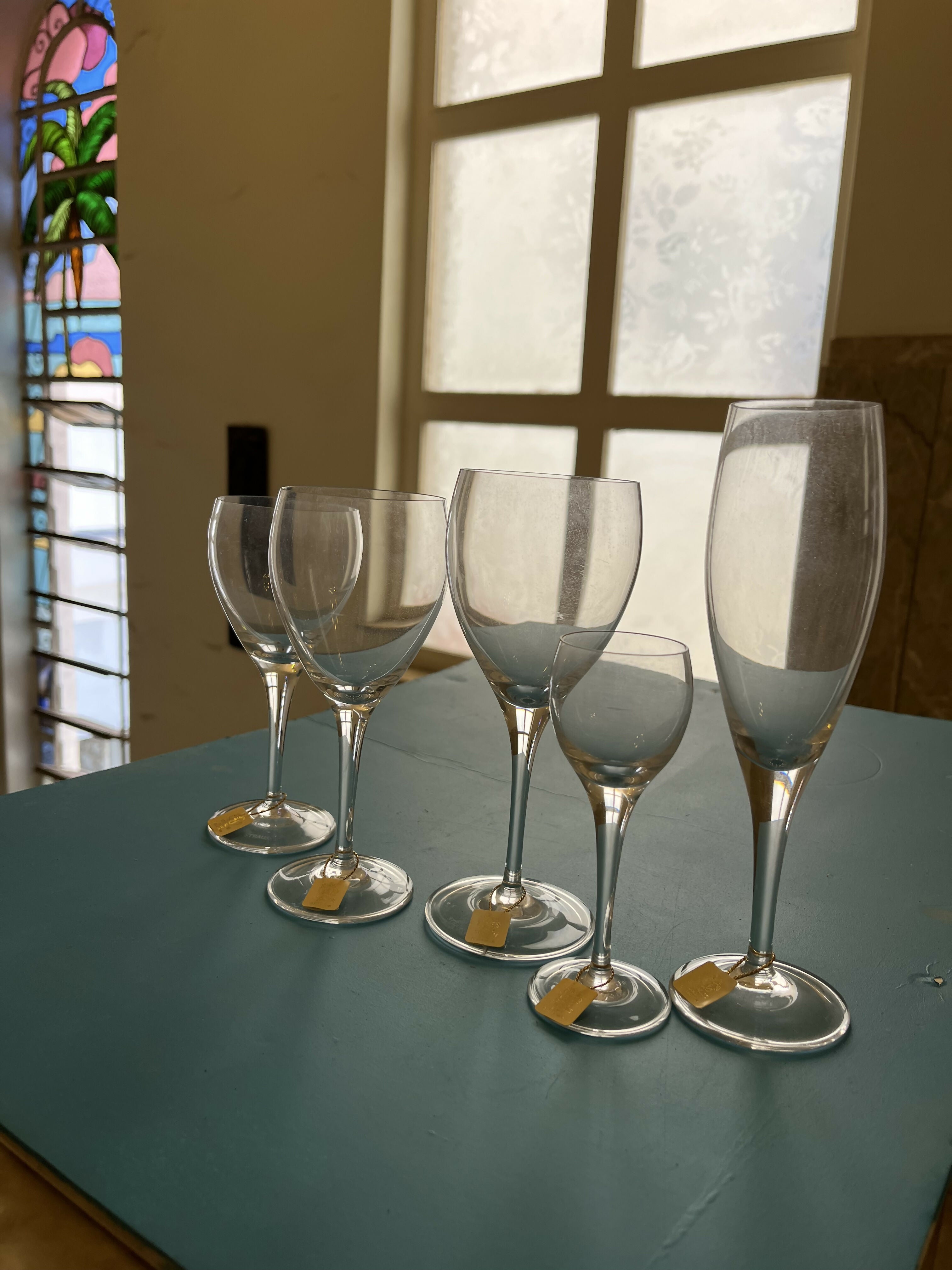 STRAUSS GOLD COLLECTION, jogo com 30 taças completo