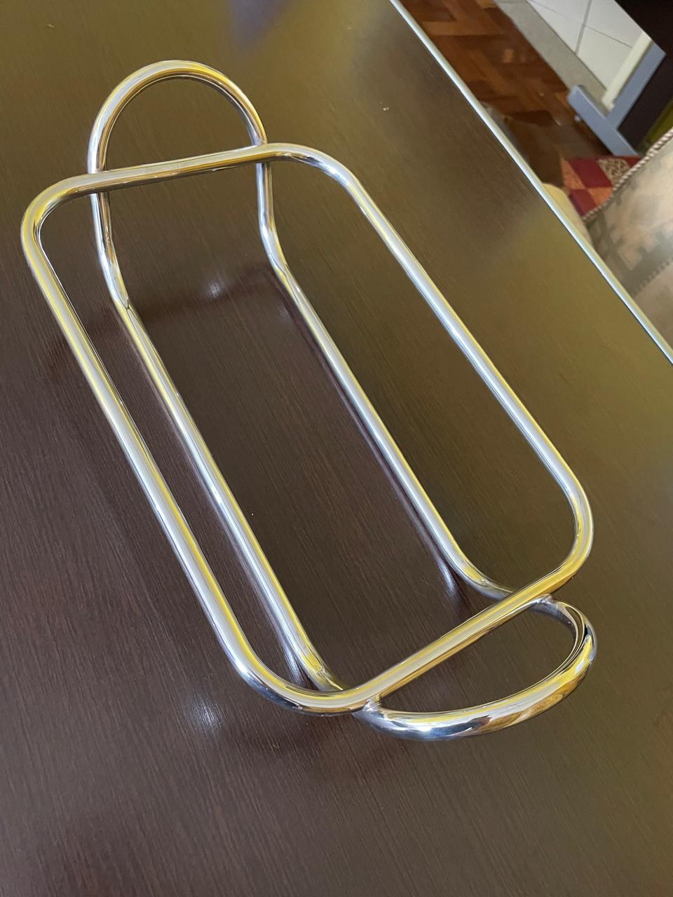 Suporte para refratário em prata