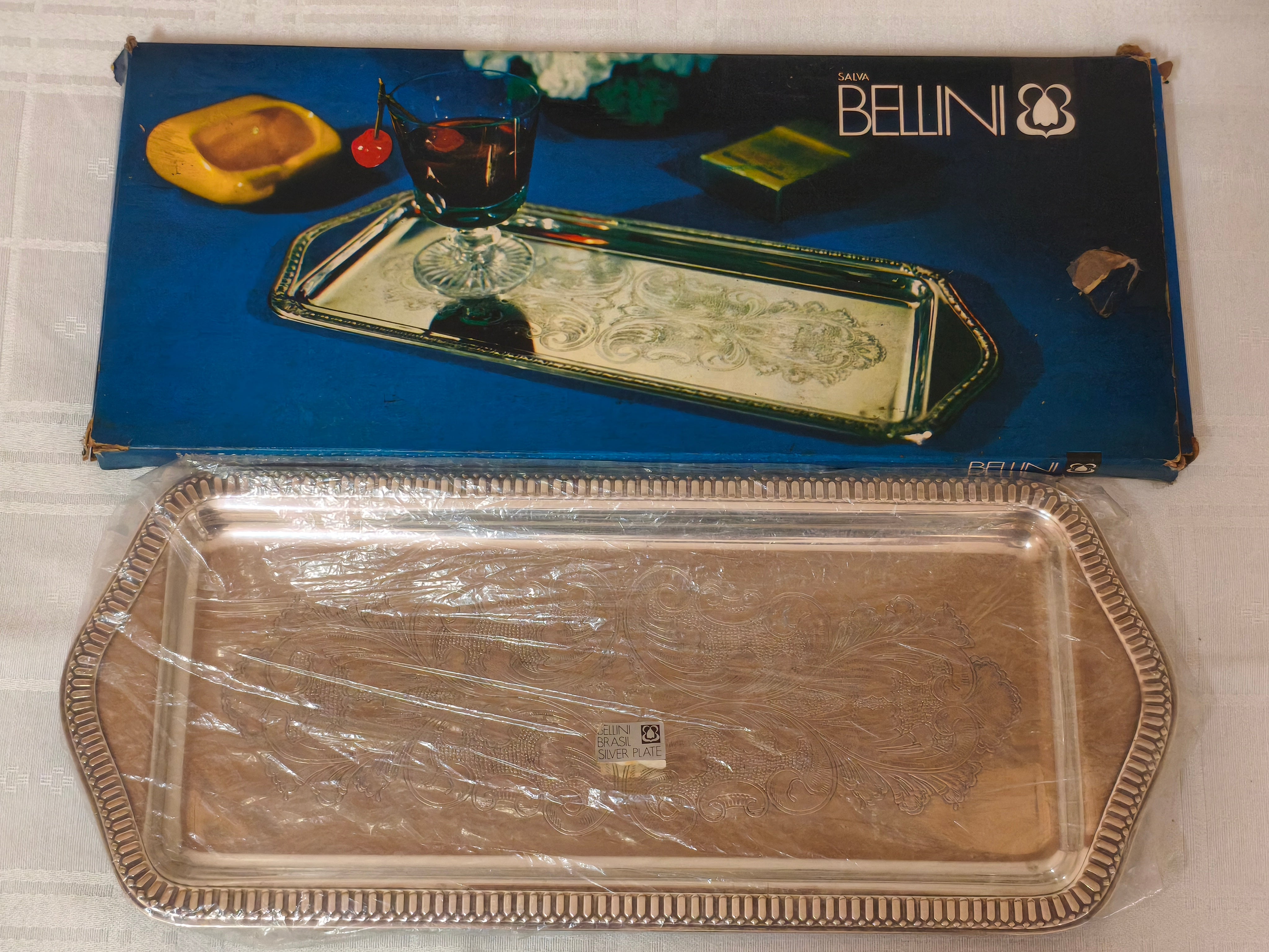 Bandeja (salva) Bellini Brasil – Silver Plate