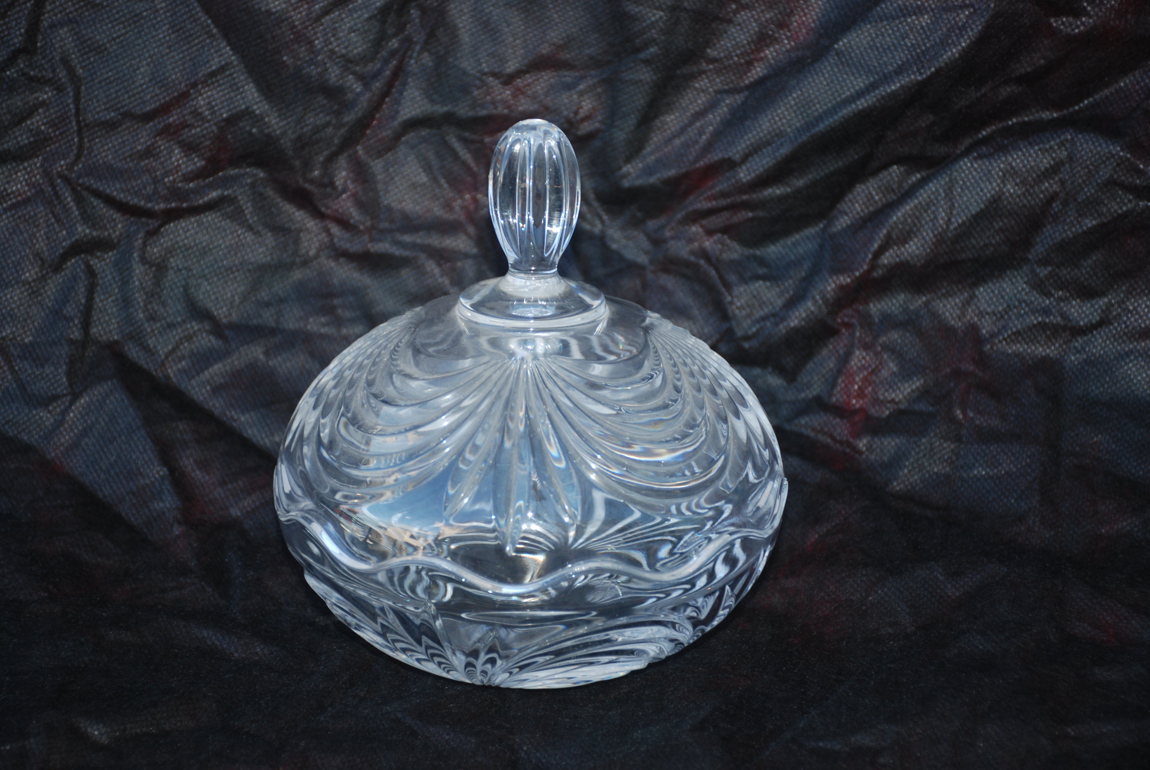 bomboniere italiana anos 70 - royal crystal rock 17 x 15