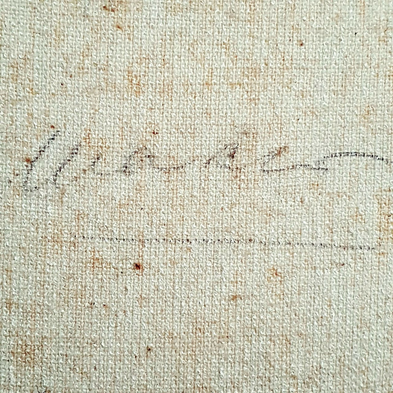 Quadro pintura, óleo sobre tela, de Marcos Zechetto, 88 que representa paisagem e Igreja. Muito preservado!