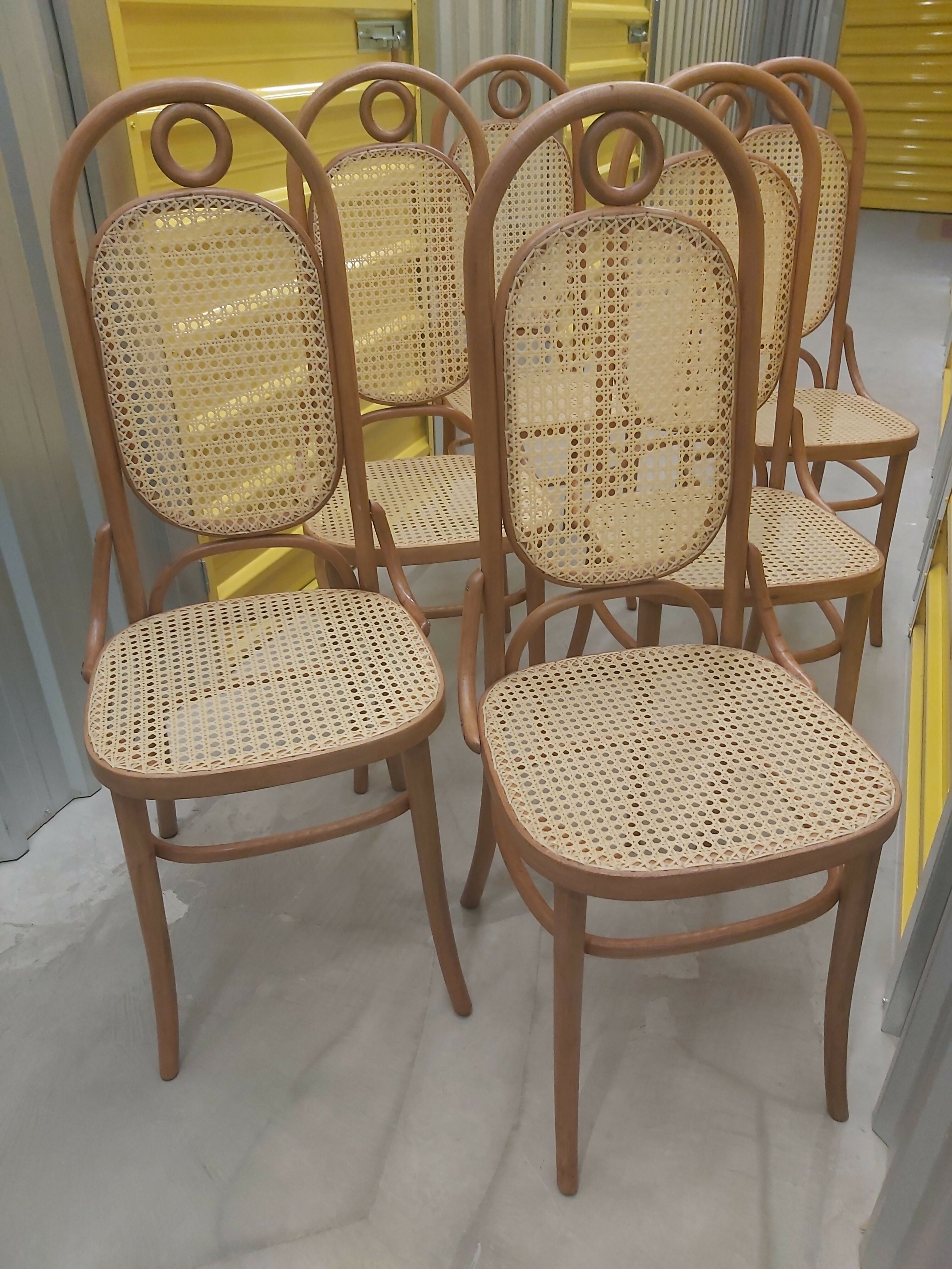 CONJUNTO 6 CADEIRAS THONET - RESTAURADAS, SELADAS THONART