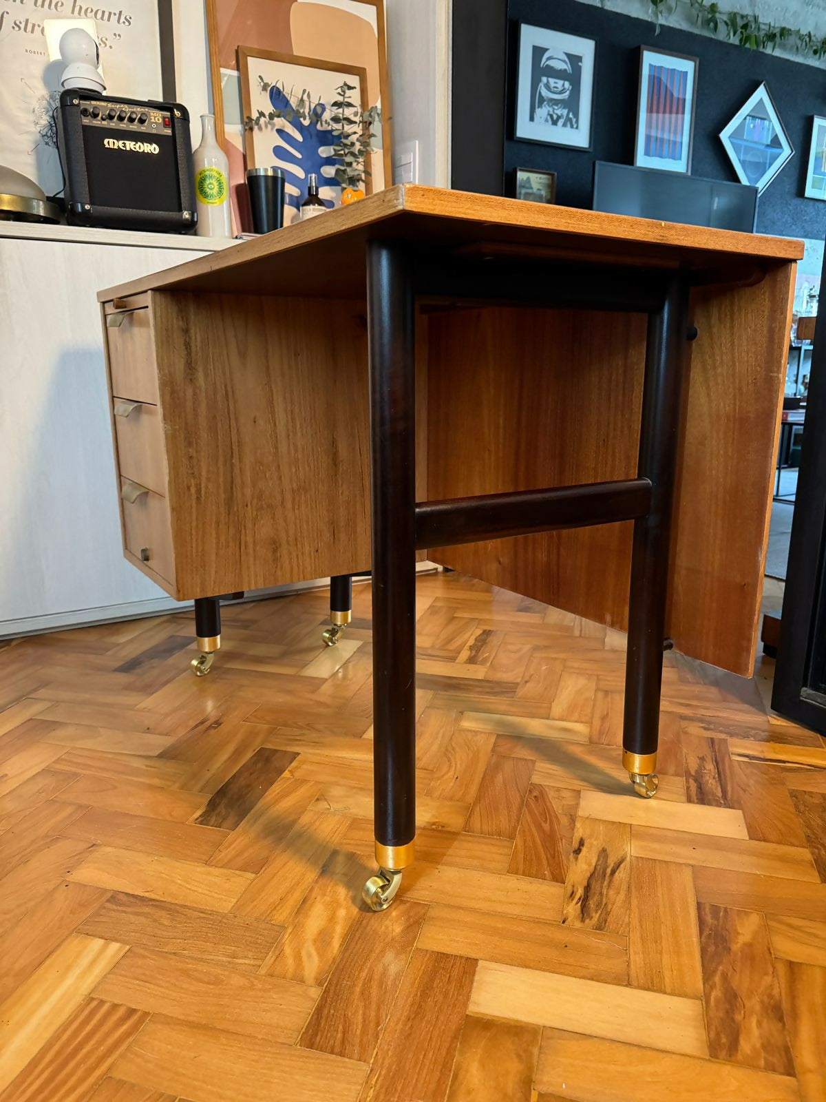 Escrivaninha Antiga Moveis Cimo - 1963 Original