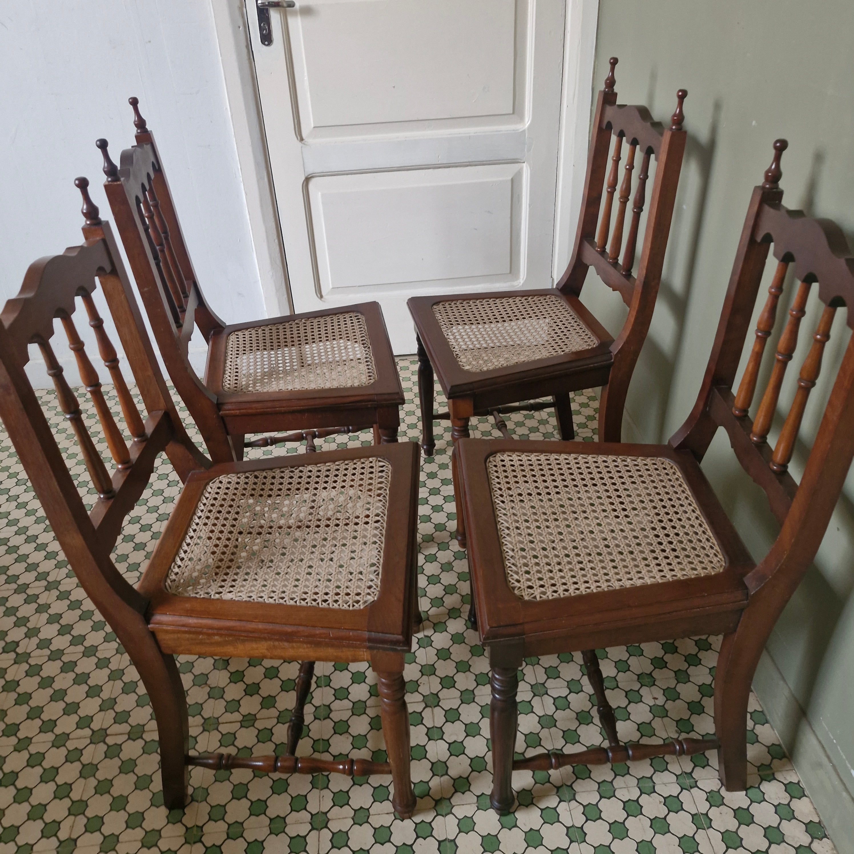 Cadeiras Colonial Assento Palhinha
