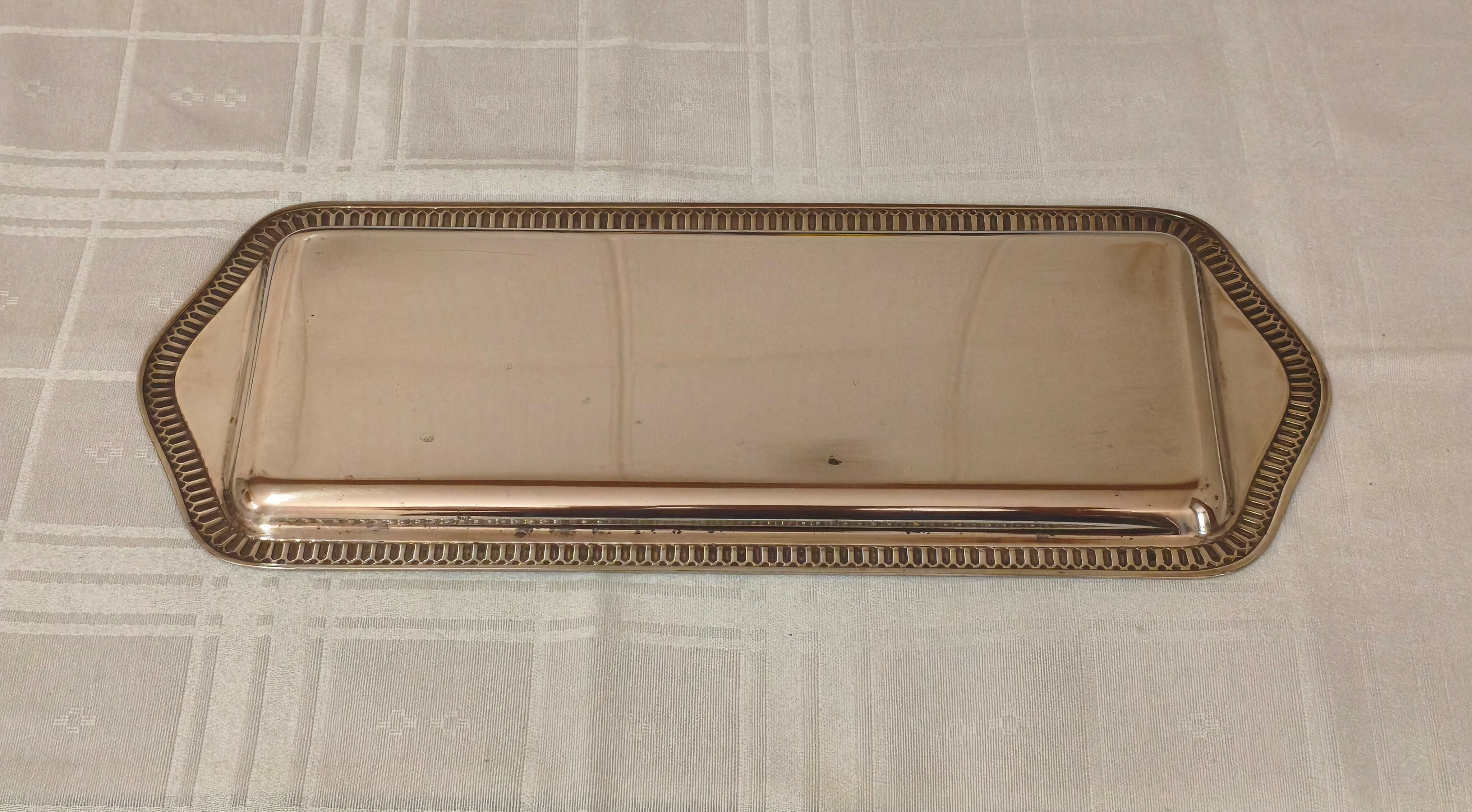 Bandeja (salva) Bellini Brasil – Silver Plate