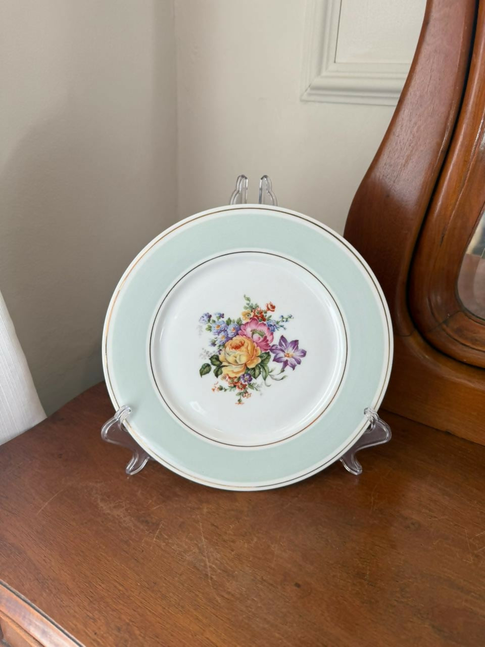 Prato Raso Decorativo Porcelana Limoges França