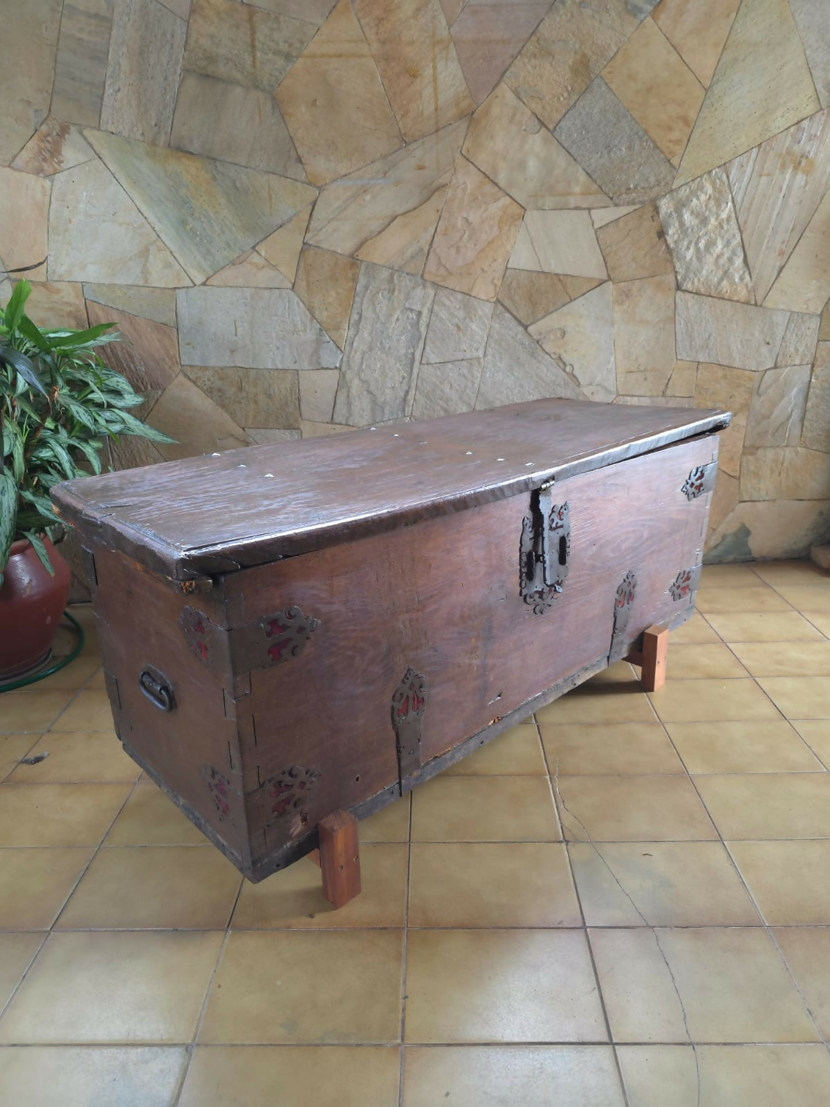 Baú centenário em tábua única