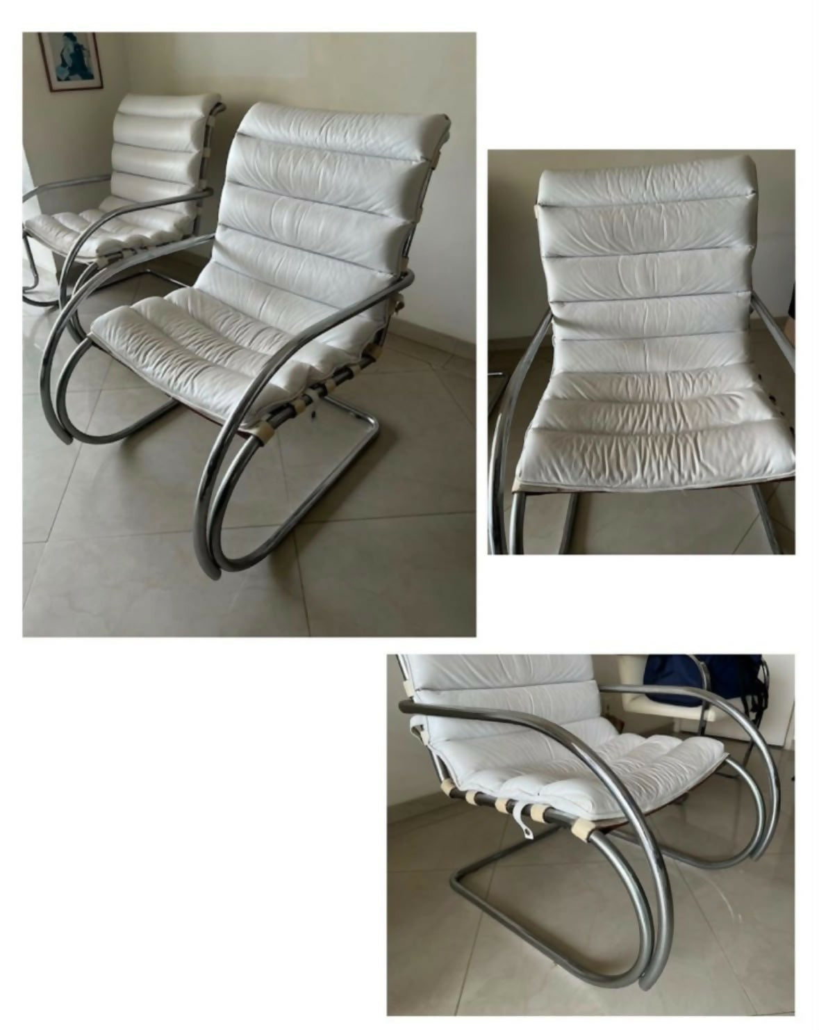 POLTRONA MR LOUNGE CHAIR BY LUDWIG MIES - Knoll International