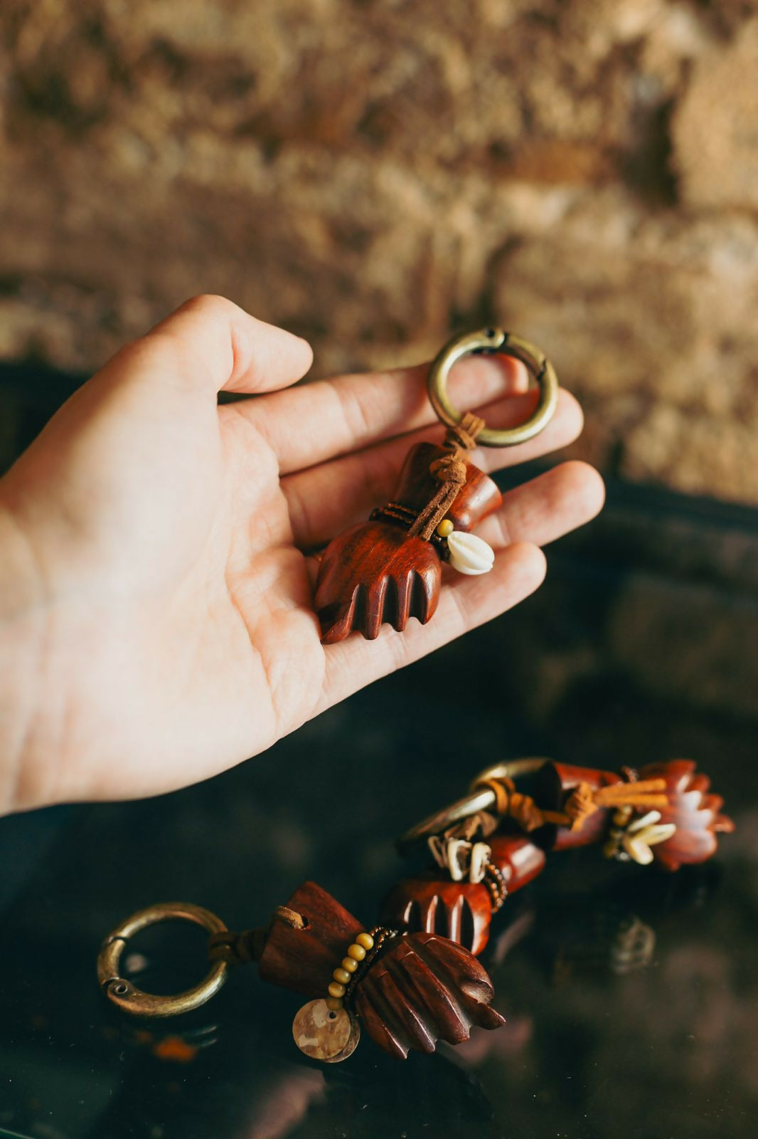 CHAVEIRO FIGA DE MADEIRA