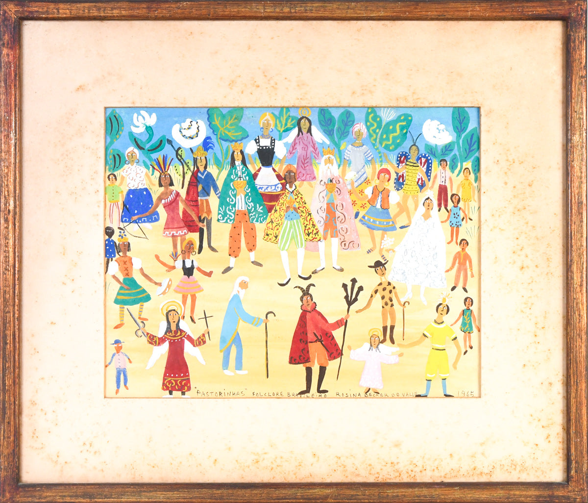 Quadro Rosina Becker do Valle - Pastorinhas