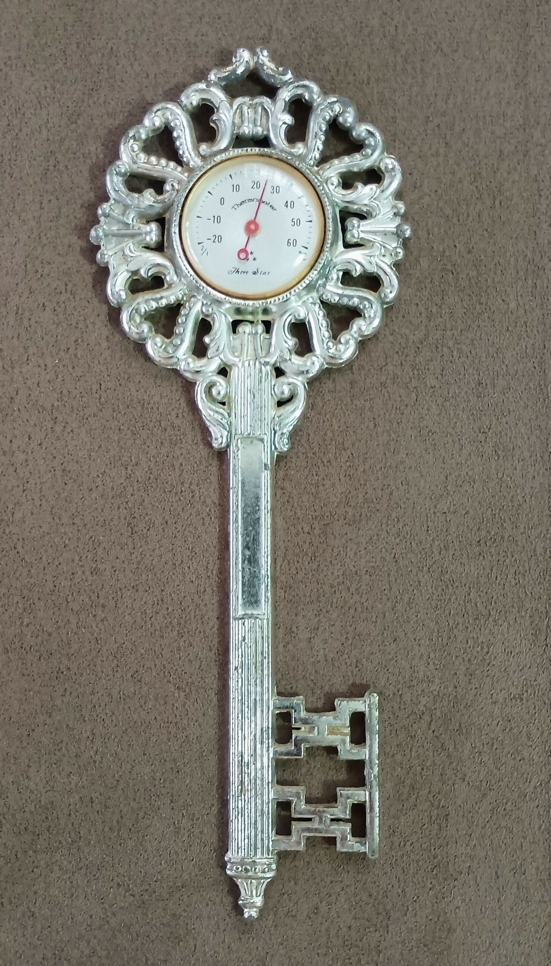 Antigo Termômetro europeu Three Star
