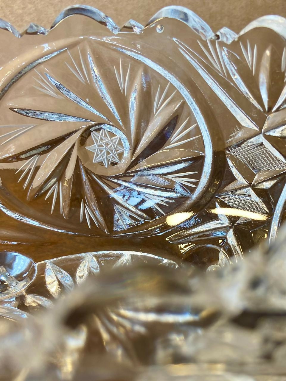 Fruteira em cristal polonês Violetta (DMCPS_208)