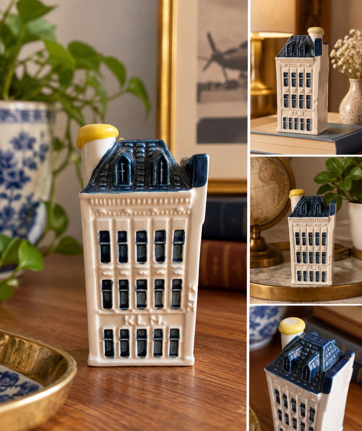 Casinha KLM nº 75 – Miniatura Delft Blue – Bols