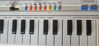 Casio PT-1☆ミニシンセサイザー☆ベビーブルー☆超レアカラー Vintage