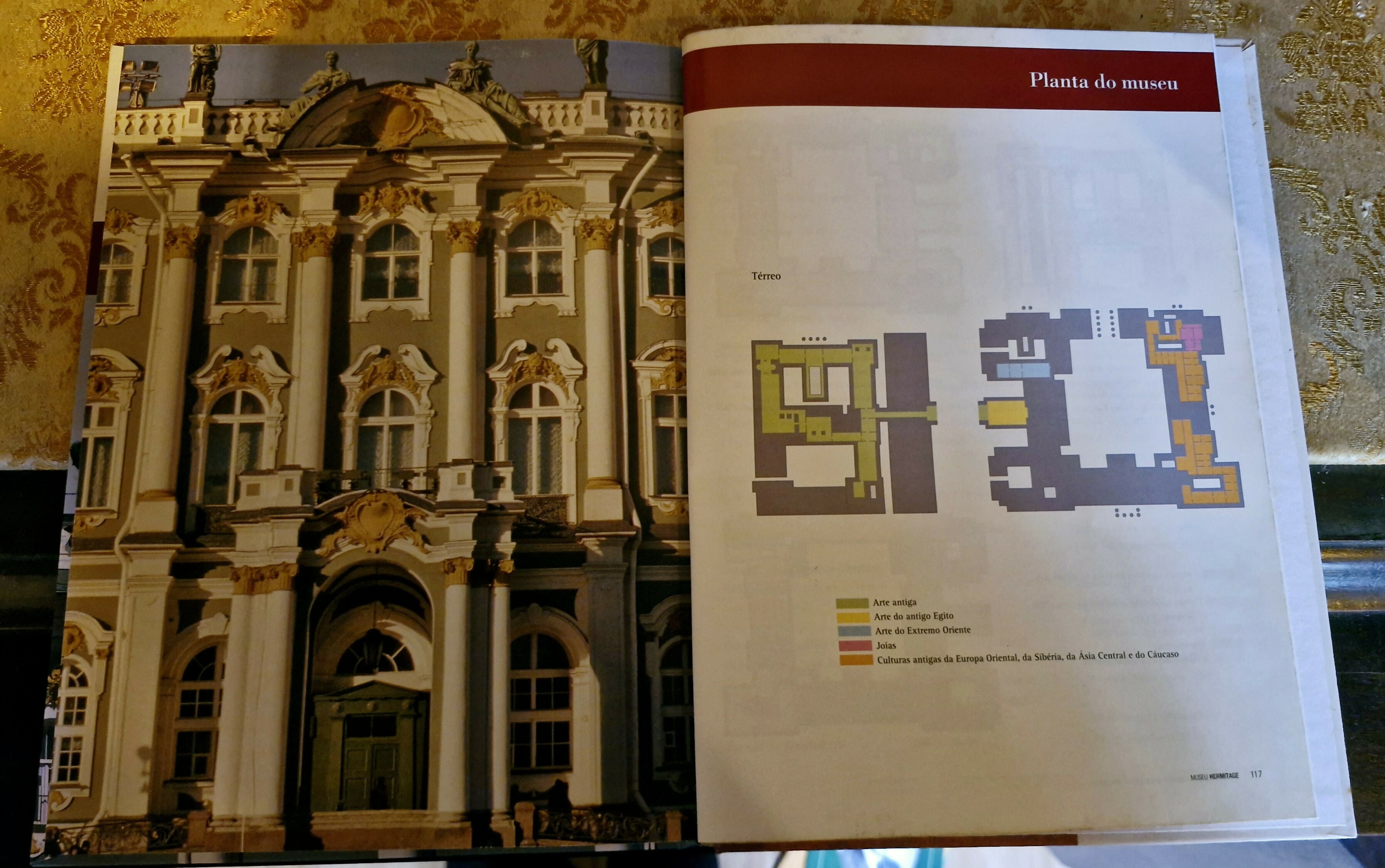 Belíssima coleção de livros com os mais especiais museus do mundo