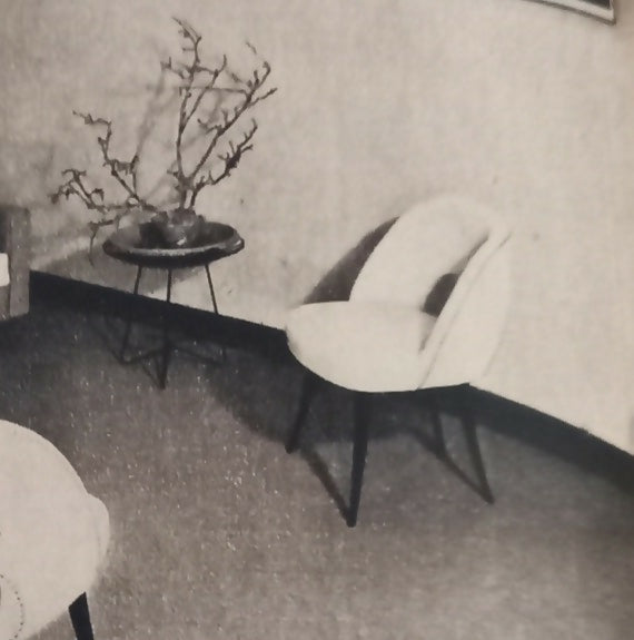 PAR DE POLTRONAS ANOS 50 GIUSEPPE SCAPINELLI