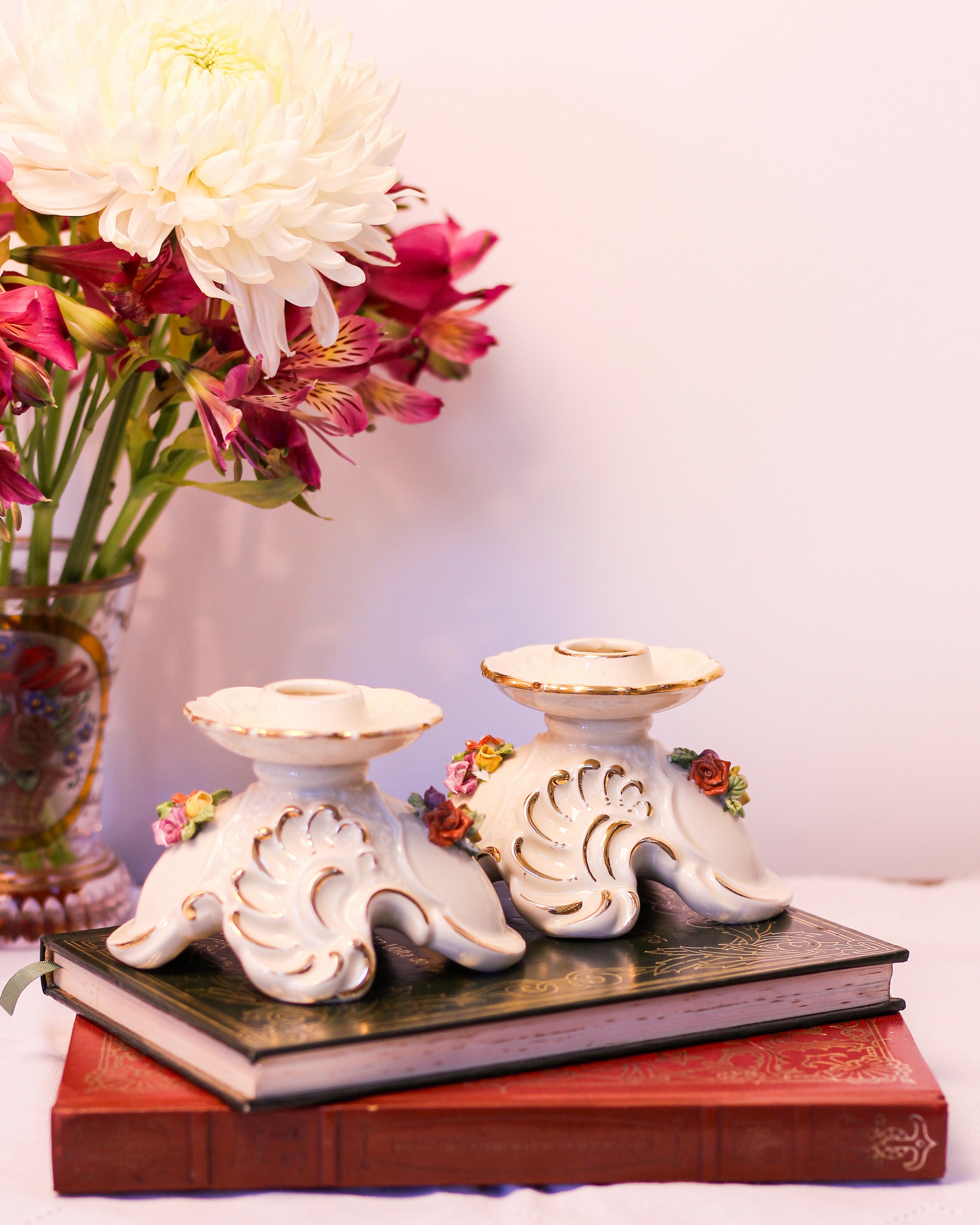 Castiçais Capodimonte (valor unitário)