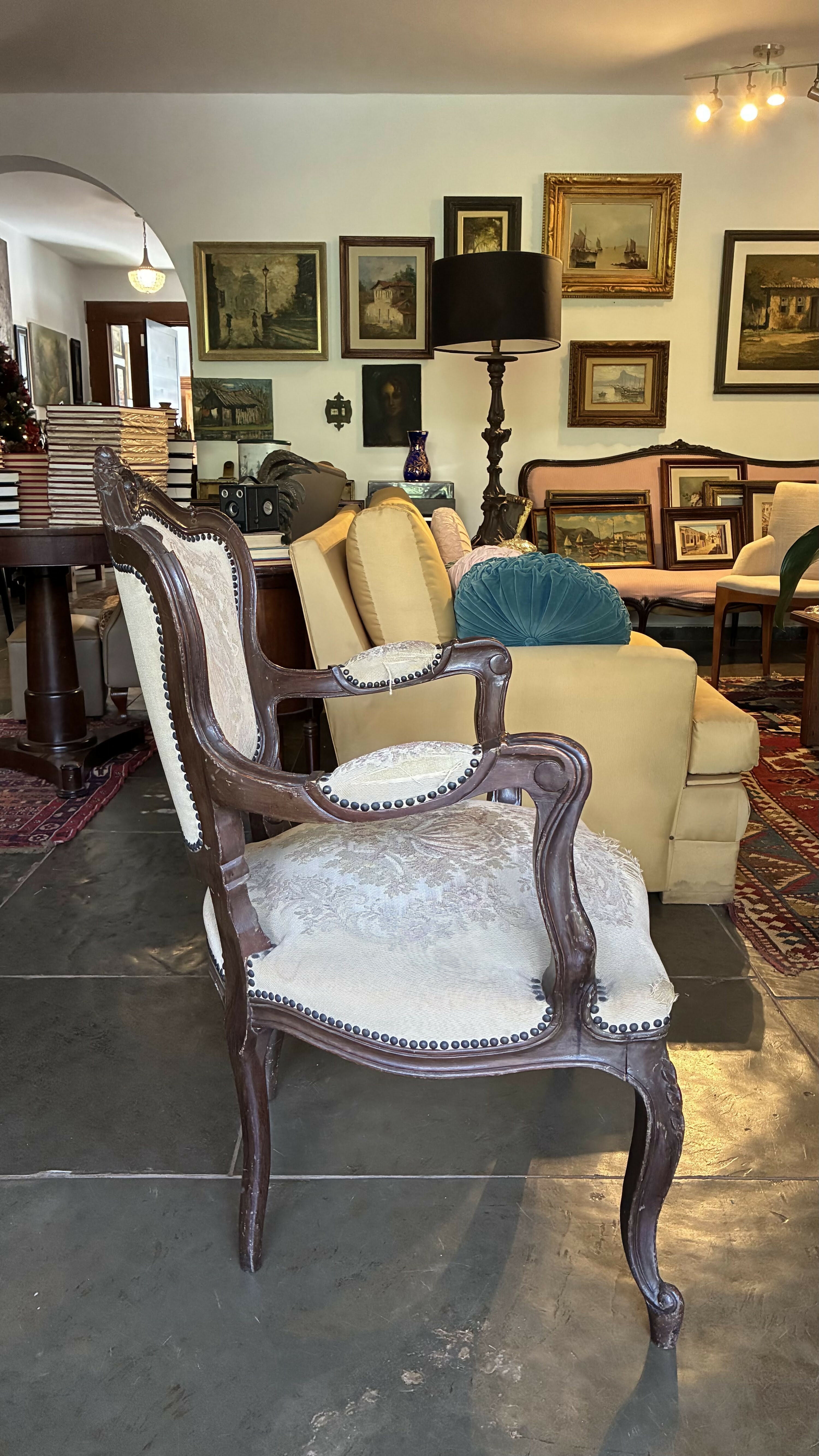 PAR DE CADEIRAS LUÍS XV